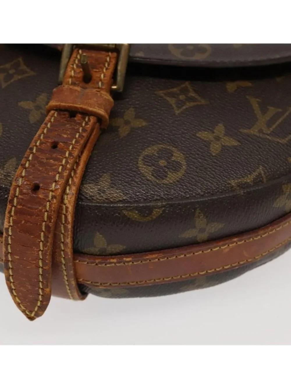 Authentic LOUIS VUITTON Monogram Chantilly GM Shoulder Bag M51232 LV